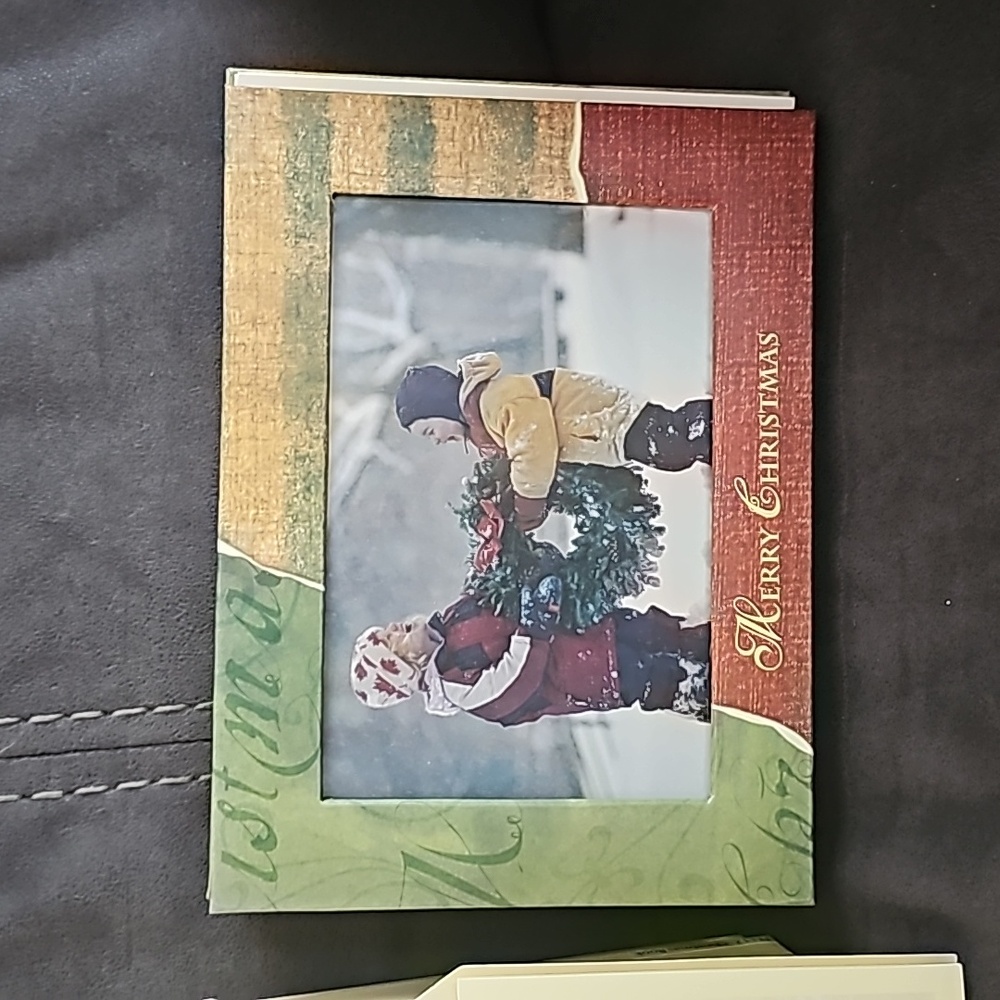 Christmas Once Upon a Family phot/journal book